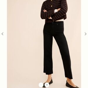 7 For All Mankind Cropped Wide Leg Alexa Jeans